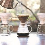 ⁦منقطات القهوة هاريو V60, زجاج, اسود, Size 03⁩ - الصورة ⁦2⁩