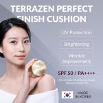 ⁦تيرازدن كريم اساس كوري للوجه بلمسة نهائية زجاجية بيرفكت سكين يدوم طويلا متوسط تغطية عالية شبه مات، 5.5 اونصة سائلة (بيج ساطع، 1)⁩ - الصورة ⁦2⁩