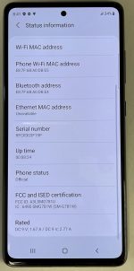 ⁦سامسونج جالكسي اس 20 اف اي 5G (G7810U) 128GB 6GB RAM النسخة العالمية - كحلي كلاود⁩ - الصورة ⁦7⁩