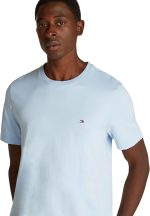 ⁦Tommy Hilfiger mens ESS SEASONAL REG FIT SOLID TEE S/S T-Shirt⁩ - الصورة ⁦5⁩