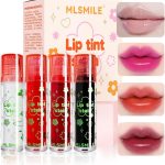 مجموعة ملمع شفاه كوري سائل غير لامع يدوم طويلا ومقاوم للماء وخفيف الوزن ومرطب مائي وملمع شفاه (متعدد الالوان، مقاس S)