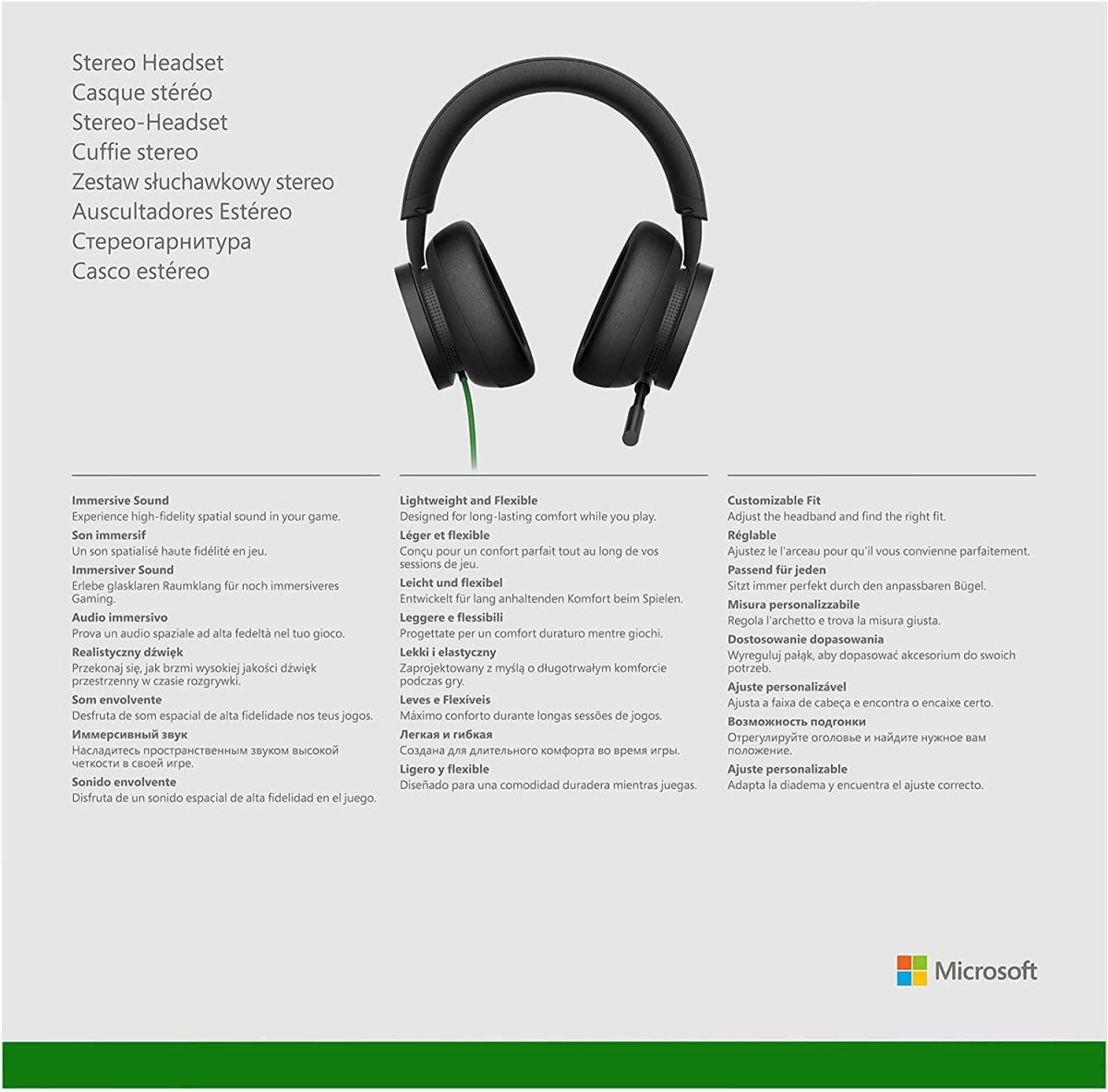 ⁦Xbox Series Stereo Headset (Xbox One)⁩ - الصورة ⁦7⁩