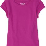 ذا تشيلدرنز بليس تي شيرت طبقات باكمام قصيرة للبنات