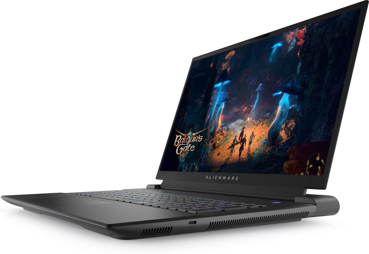 ⁦ديل لابتوب العاب الين وير M18 R2 - انتل كور i9-14900HX، شاشة 18 انش QHD+ (2560 × 1600) 165Hz، 32 GB DDR5 RAM، 1TB SSD، انفيديا جيفورس RTX 4090 ويندوز 11 هوم⁩ - الصورة ⁦3⁩