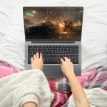 ⁦بي ماكس لابتوب للالعاب بشاشة 14 انش LPDDR4 سعة 8GB وSSD سعة 256GB، لابتوب للالعاب N5000 (حتى 2.7Ghz)، لابتوب⁩ - الصورة ⁦9⁩