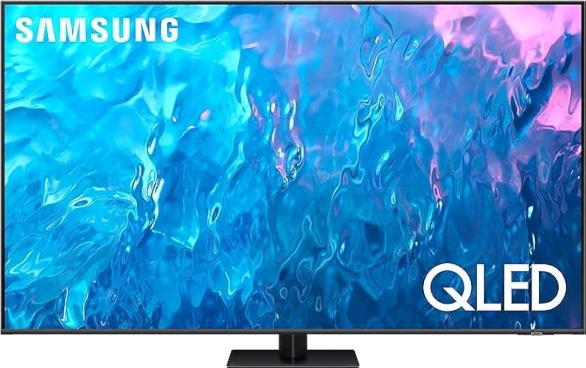 سامسونج تلفزيون ذكي، QLED، Q70C، 75، 2023، QA75Q70CAUXMM