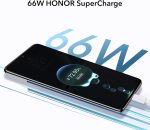 ⁦اونر هاتف ذكي ماجيك 4 لايت 5G 6 + 128 جيجابايت اندرويد 11 مع كاميرا 48 ميجابيكسل، شاشة 6.8 انش 120 هرتز LCD، سناب دراجون 695، شحن سريع 66 واط مع بطارية 4800mAh (ضمان عامين، فضي تيتانيوم⁩ - الصورة ⁦4⁩