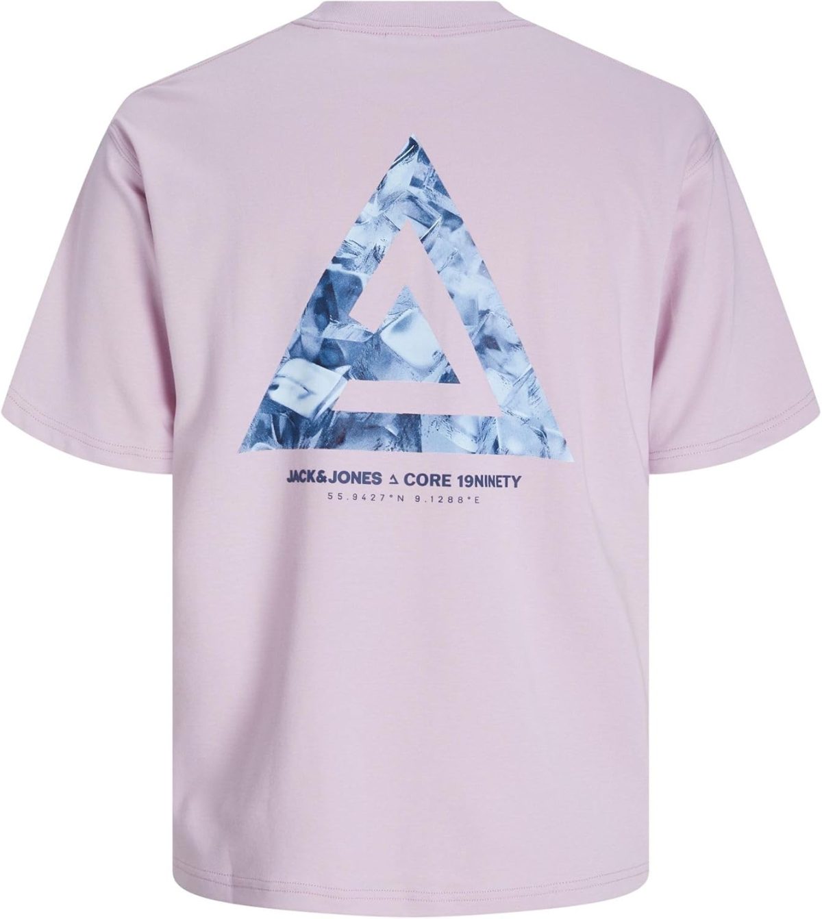 ⁦JACK & JONES Mens TRIANGLE SUMMER TEE CREW NECK SN Modern⁩ - الصورة ⁦2⁩