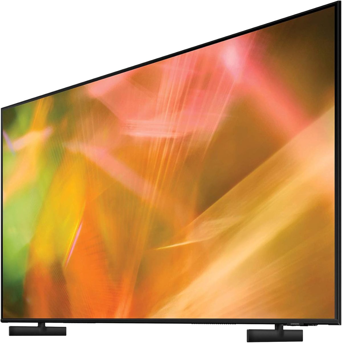 ⁦سامسونج تلفزيون كريستال ذكي مسطح 43 بوصة UHD بدقة 4 كيه - UE43AU8000K (موديل 2021) (موديل عالمي) (مجدد)⁩ - الصورة ⁦3⁩