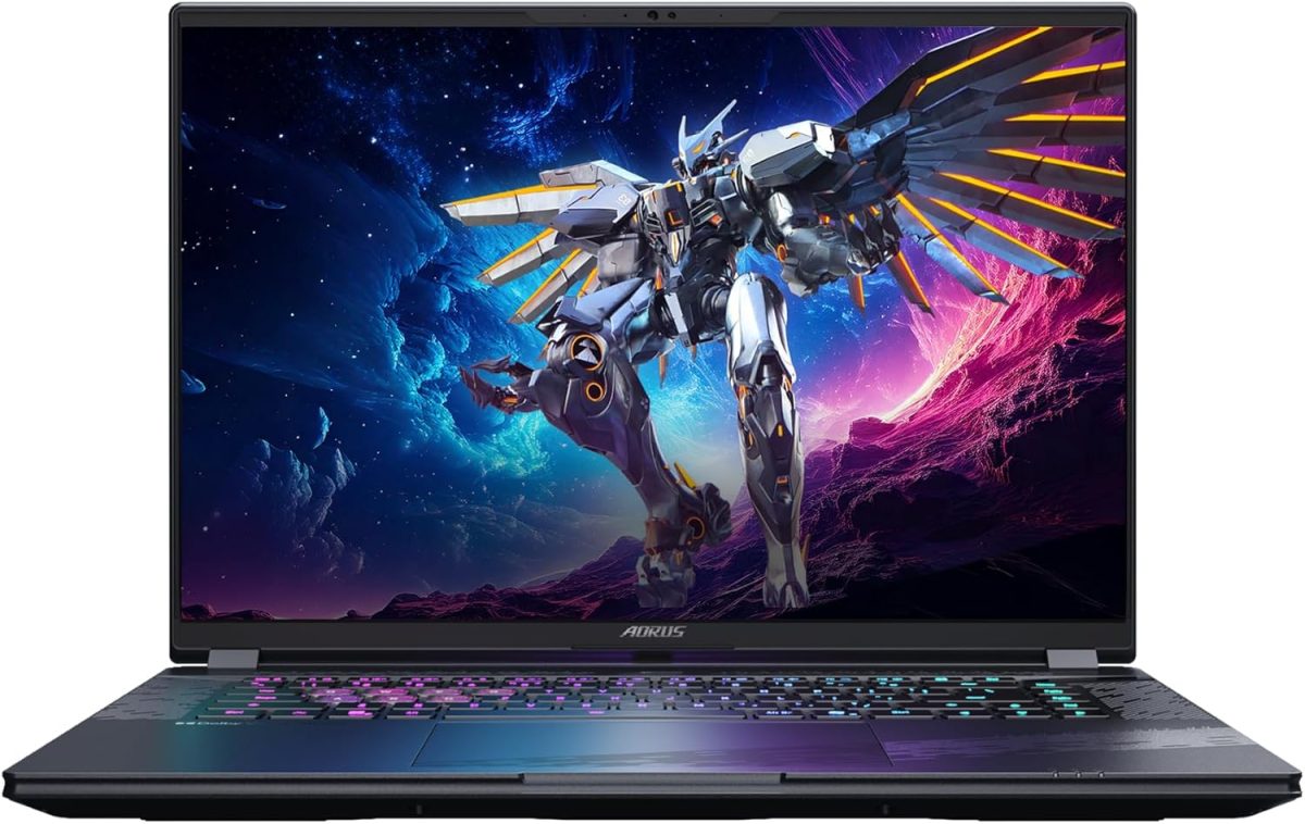 جيجابايت - لاب توب اوروس ايليت 16 للالعاب - 165Hz 2560x1600 WQXGA - انفيديا جيفورس RTX 5070 - انتل كور الترا 9 275HX - 2TB SSD مع 32GB DDR5 RAM - ويندوز 11 هوم AD (اوروس ايليت 16 BWHC3USC65SH)