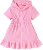 MINIFEIKO Toddler Girls Swim Cover Up
