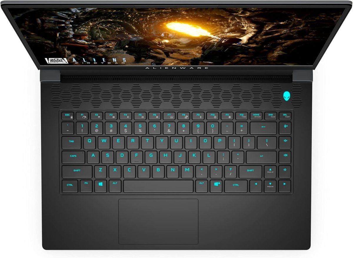 ⁦الينوير لابتوب العاب M15 R6 بشاشة 15.6 انش FHD (1920×1080) 1 مللي ثانية 360 هرتز، انتل كور i7-11800H، ذاكرة RAM DDR4 32GB، SSD 1TB، انفيديا RTX 3070 8GB، ويندوز 11 هوم، اسود⁩ - الصورة ⁦10⁩