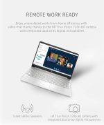 ⁦HP لابتوب 14، AMD رايزن 5 5500U، ذاكرة RAM 8GB، تخزين SSD 256GB، شاشة FHD 14 انش، ويندوز 11 هوم، رفيع ومحمول، شاشة مايكرو ايدج ومضادة للتوهج، عمر بطارية طويل (14-fq1025nr، 2021)⁩ - الصورة ⁦7⁩