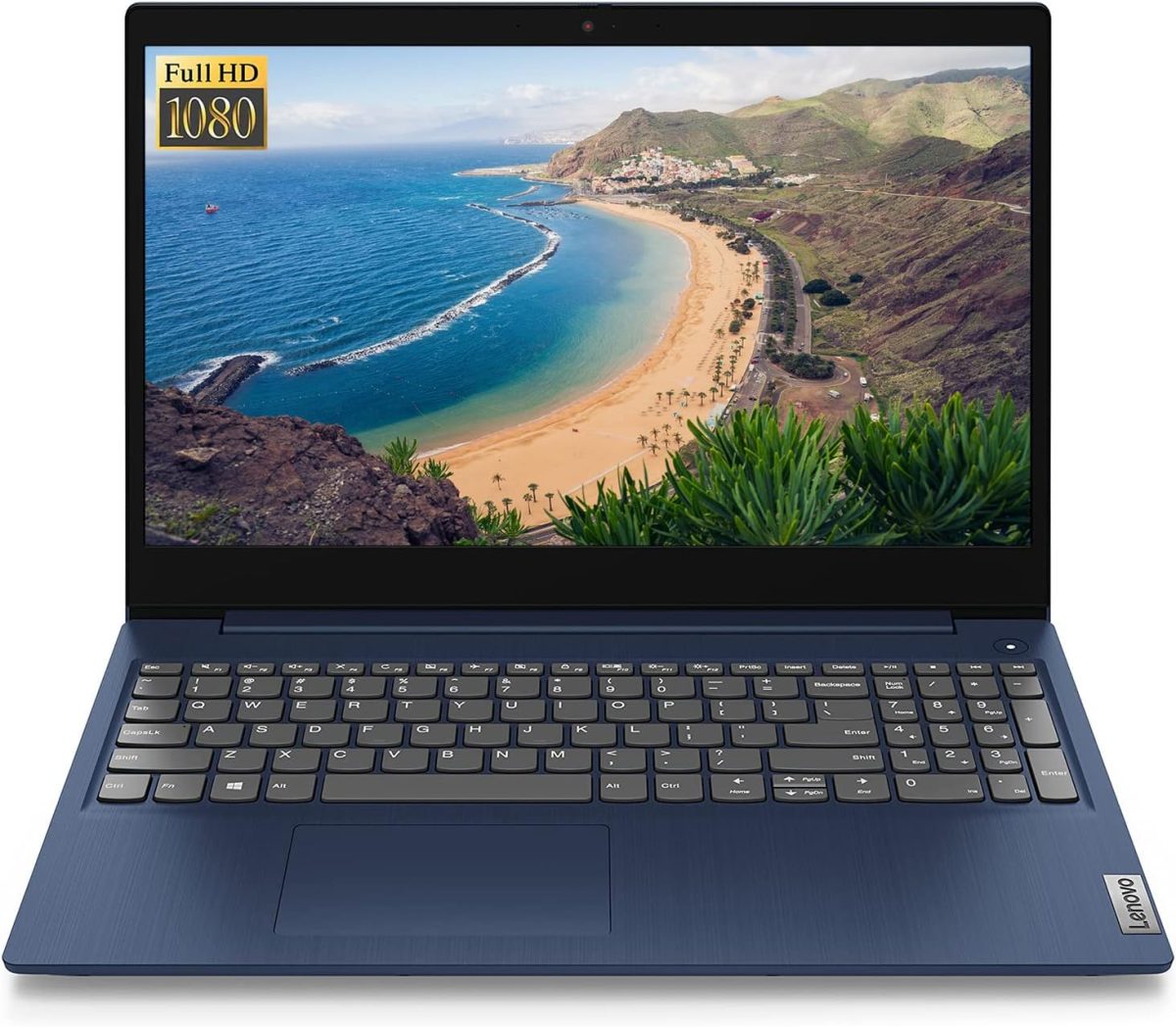 لينوفو لابتوب ايديا باد 3 15.6 انش FHD مضاد للتوهج، AMD رايزن 5 5500U سداسي النواة، بطاقة رسومات AMD راديون 7، 20GB DDR4، 1TB PCIe SSD، كيبورد باضاءة خلفية، قارئ بصمات الاصابع، كاميرا ويب، HDMI