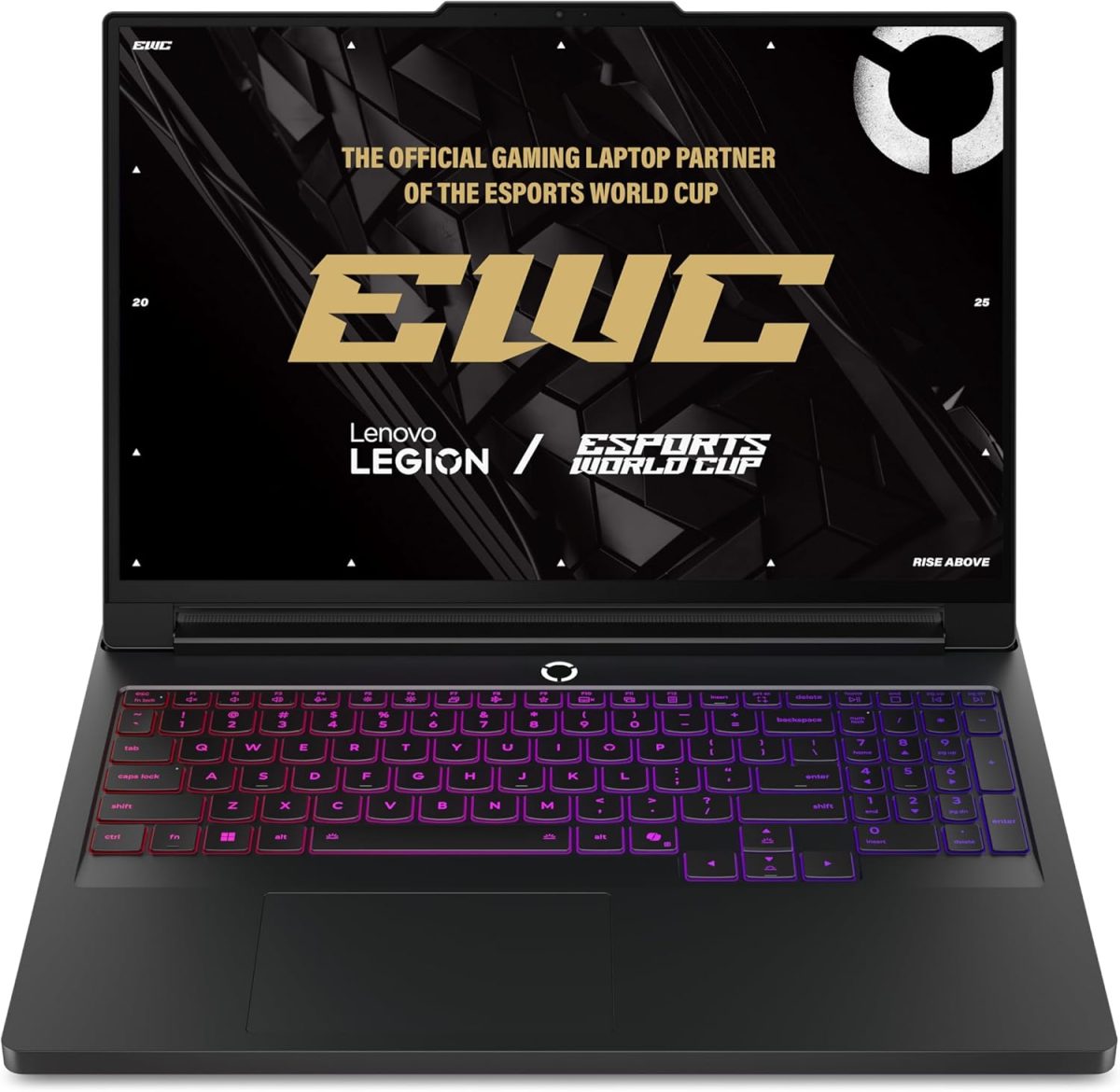 لينوفو لابتوب العاب ليجن برو 7 16IAX10H 16 انش WQXGA OLED 240Hz، انتل الترا 9 275HX، 32GB RAM، 2TB SSD، RTX 5070Ti 12GB GDDR7، كيبورد انجليزي-عربي RGB، ويندوز 11، اسود اكليبس [83F5008PAX] + عناية