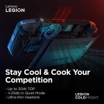 ⁦لينوفو لابتوب العاب محمول من ليجن جو، معالج AMD رايزن Z1 اكستريم وRAM 16GB وSSD 512GB ووحدة معالجة رسومات AMD راديون مدمجة وشاشة 8.8 انش WQXGA 144Hz وويندوز 11 [83E10055AX] حماية من الاضرار العرضية⁩ - الصورة ⁦11⁩