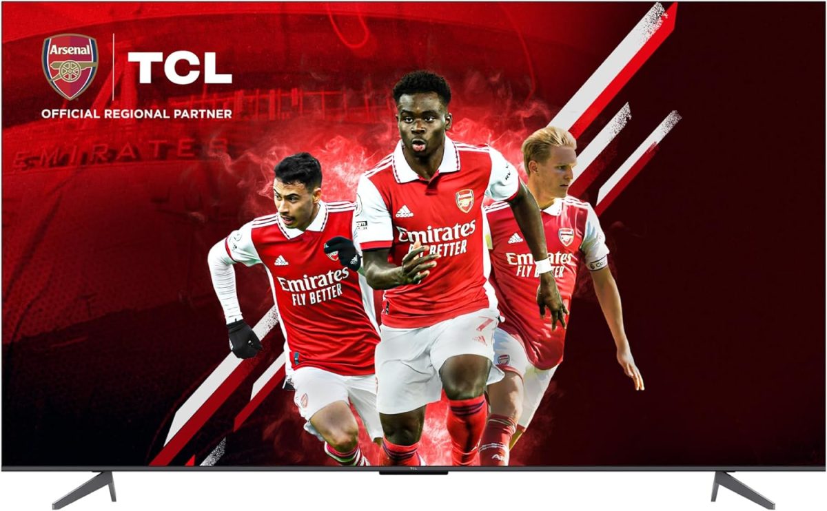 ⁦TCL تلفزيون ذكي 75 بوصة 4K QLED HDR 10+ دولبي فيجن اتموس جيم ماستر نطاق الوان واسع، تقنية كوانتوم دوت 75C645 - ضمان لمدة عام (موديل 2023)⁩ - الصورة ⁦2⁩
