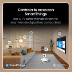 ⁦سامسونج تلفزيون ذكي، QLED، Q60D، 50 بوصة، 2024، حجم لون 100% مع كوانتوم دوت، ترقية 4K، تلفزيون سامسونج بلس، تصميم اير سليم - اصدار عالمي (مجدد)⁩ - الصورة ⁦5⁩