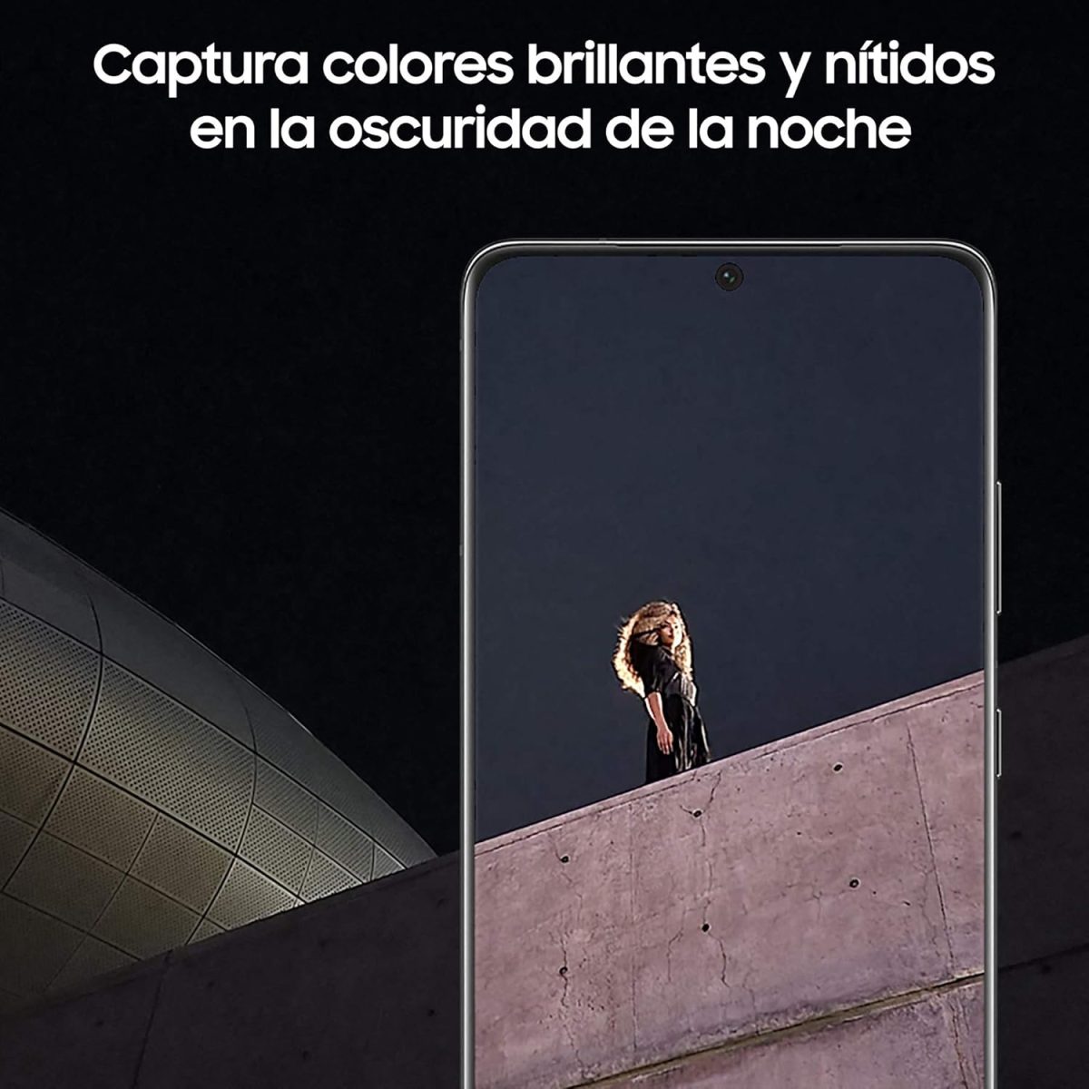 ⁦سامسونج جالكسي اس 21 الترا (5G SM-G998B/DS 512GB ذاكرة RAM 16GB، لون فضي فانتوم)⁩ - الصورة ⁦9⁩