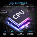 ⁦MSI لابتوب العاب فيكتور 16 HX RTX 5080 16 انش QHD+ 240Hz الترا 9 275HX (افضل من i9-14900HX)، انفيديا جيفورس RTX 5080 AI برو، 64GB DDR5، 4TB SSD، اضاءة خلفية RGB، حزمة مع مبرد قابل للطي⁩ - الصورة ⁦4⁩