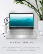 ⁦HP لابتوب 14، AMD رايزن 5 5500U، ذاكرة RAM 8GB، تخزين SSD 256GB، شاشة FHD 14 انش، ويندوز 11 هوم، رفيع ومحمول، شاشة مايكرو ايدج ومضادة للتوهج، عمر بطارية طويل (14-fq1025nr، 2021)⁩ - الصورة ⁦6⁩