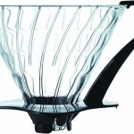 منقطات القهوة هاريو V60, زجاج, اسود, Size 03