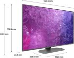 ⁦سامسونج تلفزيون سمارت QN90C 4K نيو QLED HDR 43 بوصة (2023) - معدل تحديث 144 هرتز، دولبي اتموس اوبجيكت، اليكسا مدمجة وشاشة مضادة للانعكاس (مجدد)⁩ - الصورة ⁦7⁩