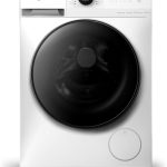 ميديا غسالة سمارت 8/6 كجم بمحرك عاكس بي ال دي سي، 1400 دورة في الدقيقة، مجموعة غسيل وتجفيف اوتوماتيك بالكامل تحميل امامي، 14 برنامج، غسيل سريع/عناية بالبخار/تنظيف تلقائي، ابيض - MF200D80WBW-GCC