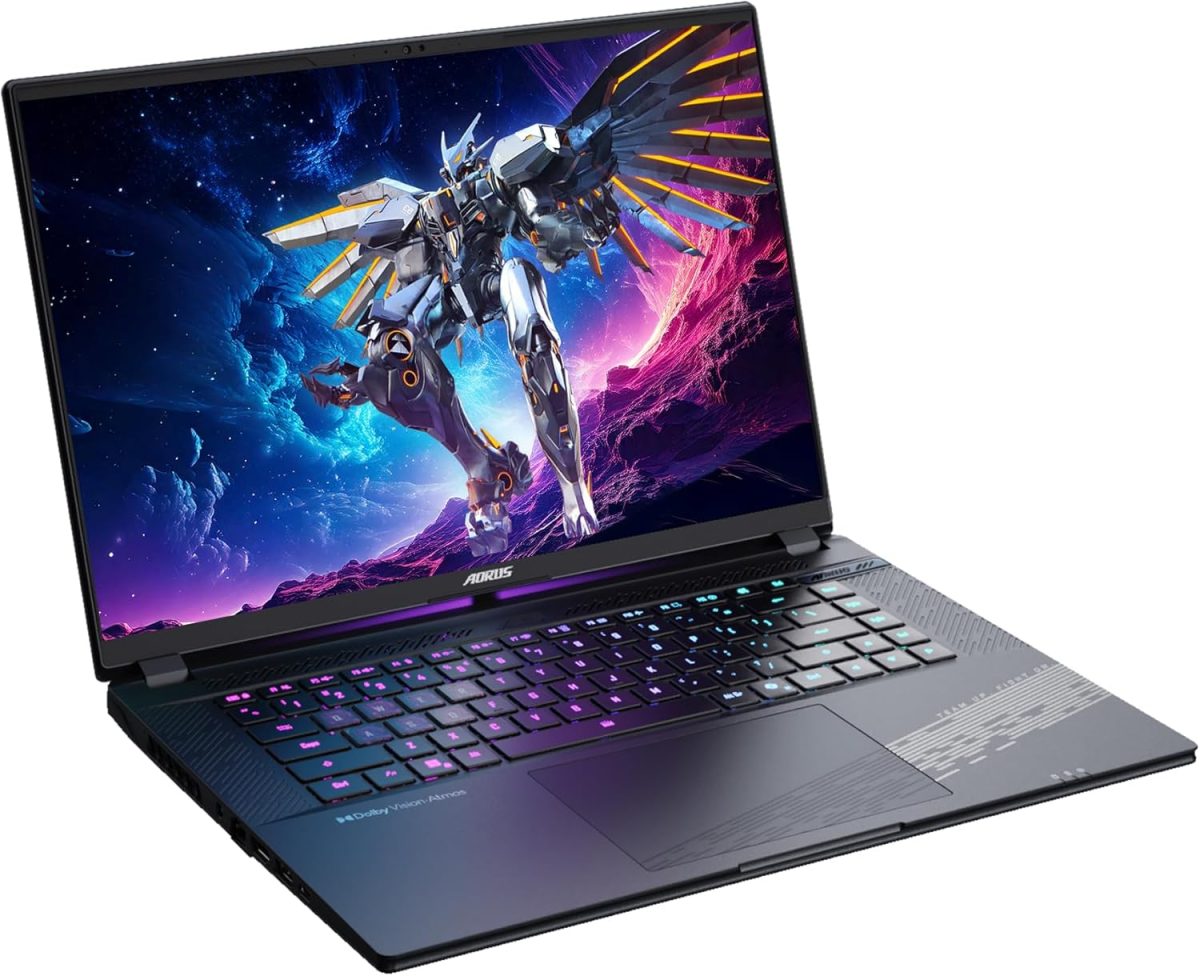 ⁦جيجابايت - لاب توب اوروس ايليت 16 للالعاب - 165Hz 2560x1600 WQXGA - انفيديا جيفورس RTX 5070 - انتل كور الترا 9 275HX - 2TB SSD مع 32GB DDR5 RAM - ويندوز 11 هوم AD (اوروس ايليت 16 BWHC3USC65SH)⁩ - الصورة ⁦9⁩