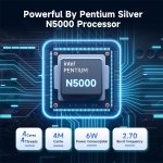 ⁦بي ماكس لابتوب للالعاب بشاشة 14 انش LPDDR4 سعة 8GB وSSD سعة 256GB، لابتوب للالعاب N5000 (حتى 2.7Ghz)، لابتوب⁩ - الصورة ⁦6⁩