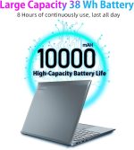 ⁦لابتوب موروسترون W11 بشاشة IPS 13.5 انش 3K (3000 × 2000) الجيل العاشر i5-1035G1 حتى 3.6GHz و16GB + 512GB SSD، نوت بوك معدني بالكامل، كيبورد باضاءة خلفية، نوع C، اصبع⁩ - الصورة ⁦4⁩