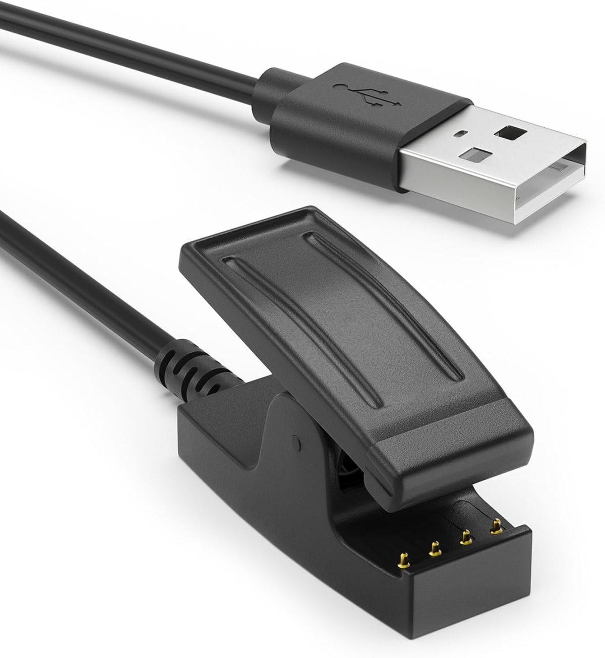 شاحن سينواك لجارمين فوررنر 35 235 230 630 645 ميوزيك 735XT، ابروتش S20 G10، فيفوموف اتش ار، شاحن ساعة ليلي بديل بمشبك شحن وكابل بيانات (3.3 قدم/1 متر)