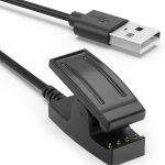 شاحن سينواك لجارمين فوررنر 35 235 230 630 645 ميوزيك 735XT، ابروتش S20 G10، فيفوموف اتش ار، شاحن ساعة ليلي بديل بمشبك شحن وكابل بيانات (3.3 قدم/1 متر)