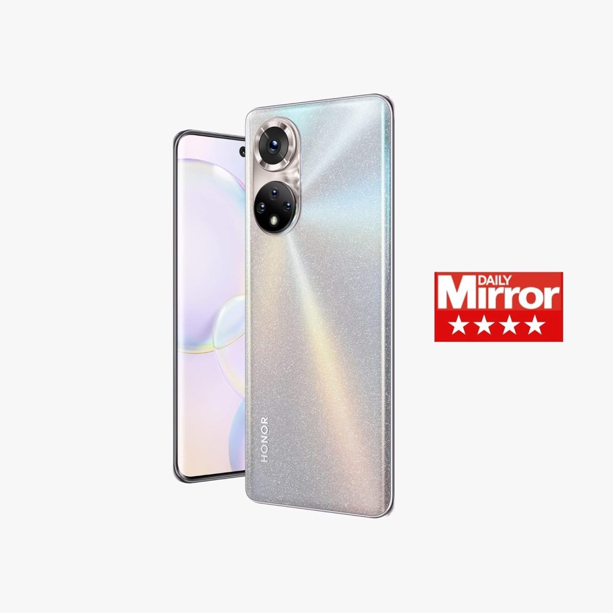 ⁦اونر جوال 50 5G بشريحة اتصال غير مقفلة 8+256GB مع كاميرا 108MP وشاشة OLED منحنية 120Hz 6.57 انش ومعالج سناب دراجون 778 وبطارية 4300mAh ونظام اندرويد 11 (ضمان لمدة عامين)⁩ - الصورة ⁦3⁩