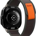 سوار رياضي نايلون لساعة سامسونج جالكسي 7 الترا 47 ملم من ازوني، سوار معصم مرن قابل للتعديل وجيد التهوية للرجال والنساء، مثالي لأنماط الحياة النشطة