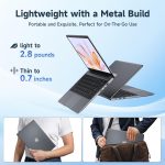 ⁦بي ماكس لابتوب للالعاب بشاشة 14 انش LPDDR4 سعة 8GB وSSD سعة 256GB، لابتوب للالعاب N5000 (حتى 2.7Ghz)، لابتوب⁩ - الصورة ⁦4⁩