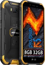 يوليفون هاتف ذكي متين ارمور X6 برو غير مقفل، 8GB 32GB، تمديد 128GB، اندرويد 12، شاشة قوية 5 انش، كاميرا مقاومة للماء 13MP، ان اف سي، 4000mAh، التعرف على الوجه، او تي جي، اصدار المملكة المتحدة، برتقالي