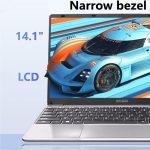 ⁦لابتوب العاب 14 انش من فونيت، لابتوب 2025 ويندوز 11 برو، 8GB RAM 256GB SSD، معالج انتل الجيل 11 N5095 (حتى 2.9GHz)، FHD 1920×1080، بلوتوث 4.2⁩ - الصورة ⁦7⁩