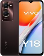 ⁦فيفو واي 18 4G (بني موكا، ذاكرة RAM 6+6GB، 128GB) | شاشة 6.56 انش | 90Hz | كاميرا خلفية 50MP | وضع ليلي فائق | مقاومة للغبار والماء IP54 | توسيع ذاكرة 1TB |⁩ - الصورة ⁦11⁩