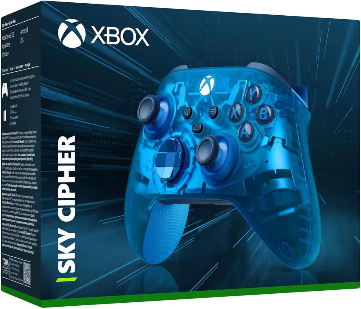 ⁦Xbox Microsoft Manette sans fil - Édition spéciale Sky Cipher⁩ - الصورة ⁦9⁩