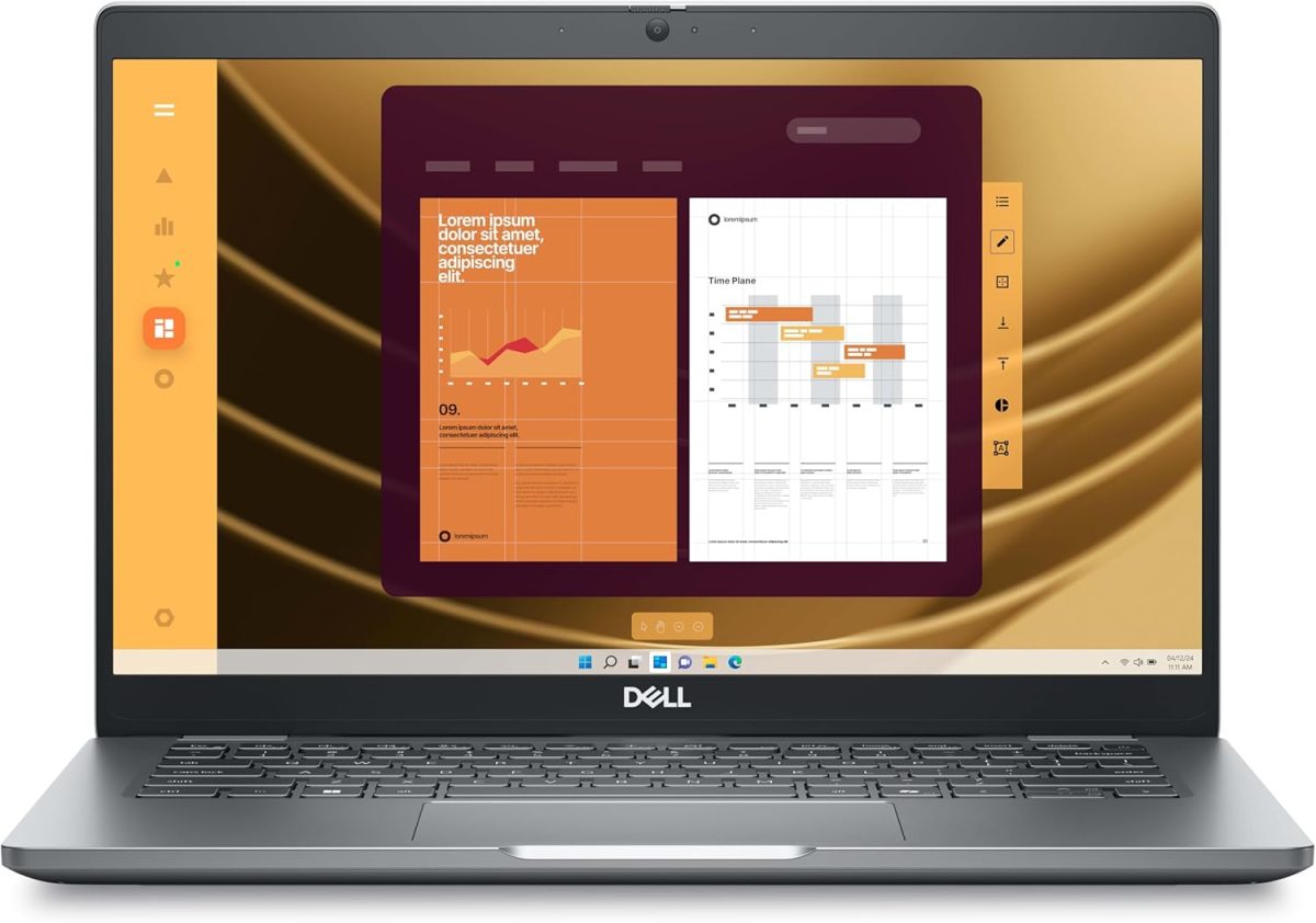 Dell Latitude 5350 Laptop (2024) Touch | 13.3" 1920x1080 FHD | Core Ultra 5-125U - 256GB SSD Hard Drive - 16GB RAM | 12 cores @ 4.3 GHz Win 11 Pro Black