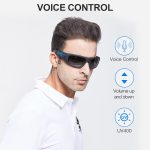 ⁦او صن شاين نظارات شمسية ذكية للجنسين مستقطبة مع مكبر صوت بلوتوث، حماية رياضية / خارجية من الاشعة فوق البنفسجية والتحكم الصوتي⁩ - الصورة ⁦3⁩