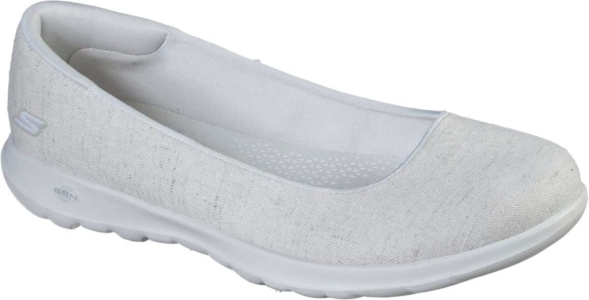 حذاء باليه مسطح للنساء من Skechers