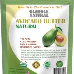 اولديل ناتشرال زبدة افوكادو عضوية - 200 غرام | مرطب مغذي للبشرة والشعر | يدعم صحة البشرة ويحسن مرونة البشرة ويوازن مستوى الحموضة | معصور على البارد، غير مكرر، خالٍ من الجلوتين