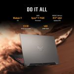 ⁦اسس لابتوب العاب تي يو اف A16 بشاشة 16 انش FHD+ 16:10 165Hz ومعالج AMD رايزن 9 7940HX، انفيديا جيفورس RTX™ 4060، 16GB DDR5، 512GB PCIe الجيل الرابع SSD، واي فاي 6، ويندوز 11، FA607PV-AS93⁩ - الصورة ⁦2⁩