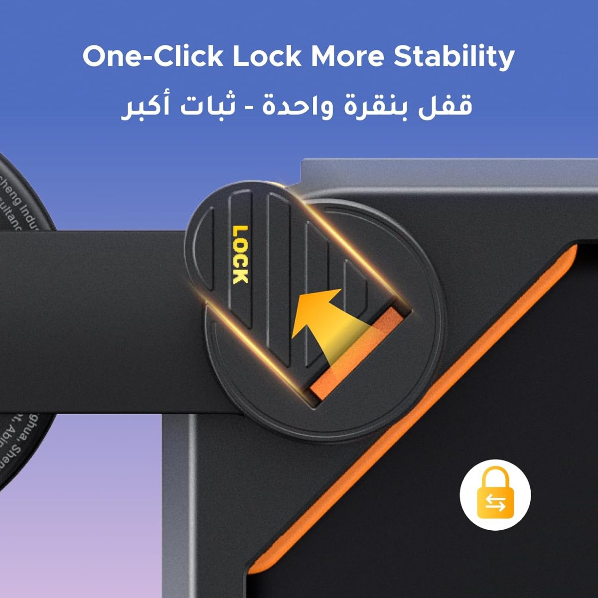 ⁦يوجرين حامل هاتف سيارة ماجسيف لـ Tesla، [مغناطيس قوي 18]، [دوران 360 درجة]، [قفل بنقرة واحدة]، حامل هاتف محمول لـ Tesla، مناسب لهاتف iPhone 16/15/14، Samsung S25/24/23⁩ - الصورة ⁦5⁩
