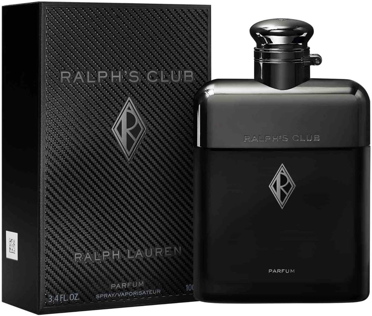 ⁦عطر رالف لورين - عطر - كولونيا للرجال - خشبي وعنبري - مع اللافاندين ونجيل الهند والهال والباتشولي - عطر مكثف - 3.4 اونصة سائلة، رمادي⁩ - الصورة ⁦6⁩