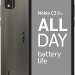 نوكيا هاتف ذكي C2 الاصدار الثاني 5.7 انش مع بطارية تدوم طوال اليوم، كاميرات 5MP و2MP، اندرويد 11 (اصدار جو)، فتحة بطاقة مايكرو اس دي تدعم حتى 256GB، تحديثات امان ربع سنوية لمدة عامين، شريحتين اتصال -