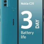 نوكيا C31 TA-1499 64GB ROM | 4GB ROM DS - ازرق سيان