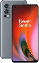 ون بلس جوال نورد 2 5G (المملكة المتحدة) - 8GB RAM 128GB بدون شريحة اتصال مع كاميرا ثلاثية وشحن سريع 65 واط - ضمان لمدة عامين - رمادي سييرا